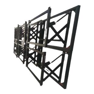 商显拼接屏前维护液压支架43寸46寸49寸55寸挂墙壁挂支架伸缩挂架