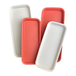 花博士长条形树脂加厚耐用耐晒多肉接水盘窗台细长窄托盘