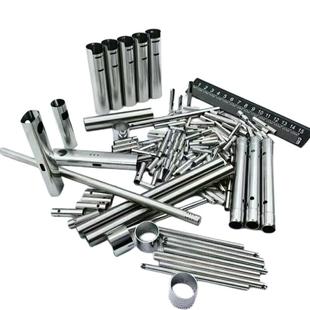 304 316L不锈钢毛细管 精密无缝管激光切割非标定制折弯加工