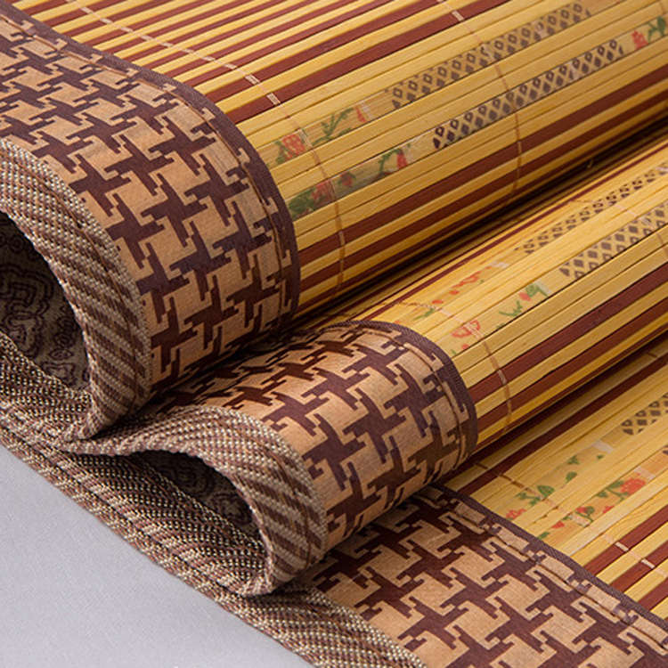 草席1.2/1.4米竹席1.5两面席1.35折叠双单人1.1宽1.2宿舍0.9特卖