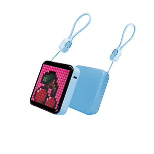 创意时钟像素屏时钟摆件充电迷你音乐律动DIY涂鸦伴手送女生礼品