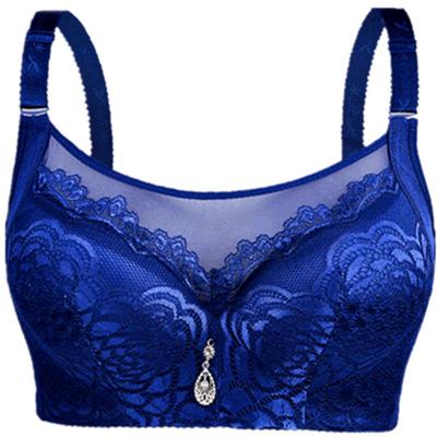 大胸显小大码文胸胖mm薄模杯内衣