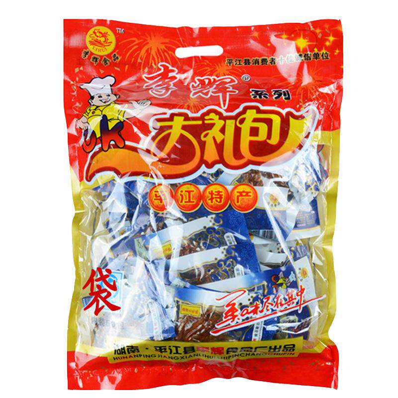 湖南特产李辉小包装小吃毛毛鱼