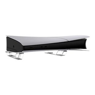 PS5slim光驱版数码版主机横放收纳架PS5slim游戏主机简易平放支架