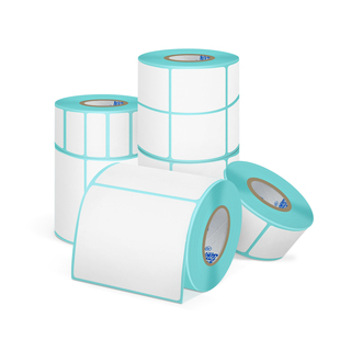 驰腾热敏纸不干胶标签纸打印条码纸空白20/25/30/35mm宽单排横版超市价格贴纸服装吊牌贴纸奶茶店商品标价贴