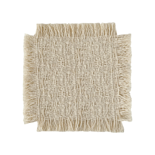 枝悟 南法编织装饰垫 可手撕毛边 ins小众杯垫陈列展示垫拍照道具