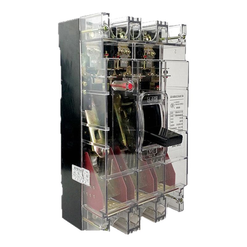 德力西 透明塑壳断路器CDM10-100T/3300 3P100A三项空气开关