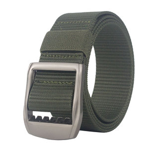 日字扣腰带男款运动户外军训帆布皮带休闲百搭工装潮流年轻人裤带