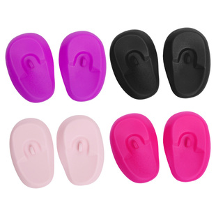 焗油烫染发沐浴防护防水专用硅胶耳套耳朵防进水耳罩洗澡防水耳罩