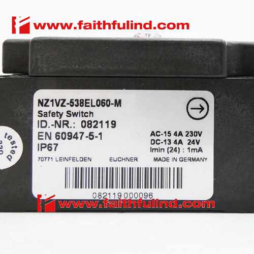 议价Euchner 082119 安士能全新安全模块 NZ1VZ-538EL060-M