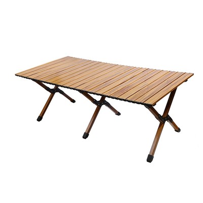 户外露营桌子蛋卷桌加厚碳钢