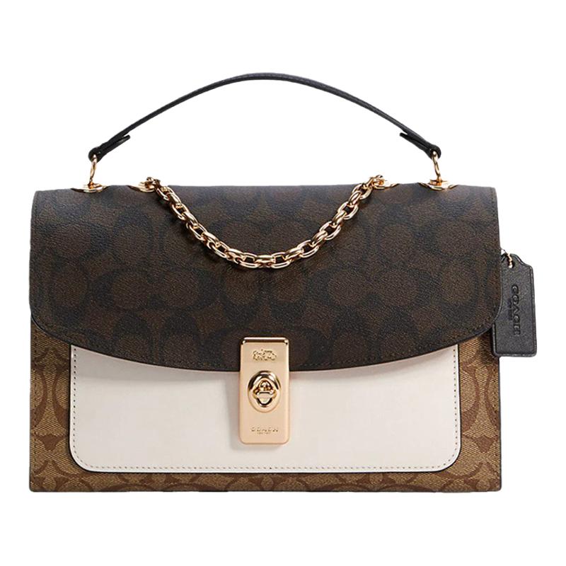 COACH 蔻驰 女士Lane链条单肩包手拎包 C1539新款斜挎包正品礼物
