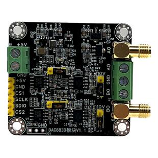 DAC8830模块高精度16位双路电压输出数模转换器 0-5V 0-10V ±10V