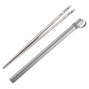 keith铠斯钛筷子户外便携筷子 家用防滑金属筷 健康轻便纯钛餐具