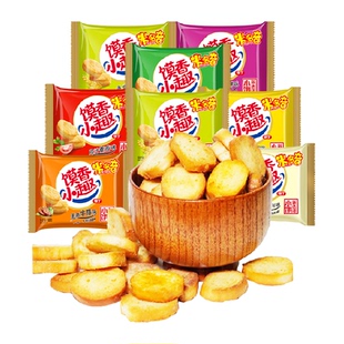 米多奇烤香馍片小馍丁爆脆馍丁童年烤馍馒头片烤馍片饼干批发零食