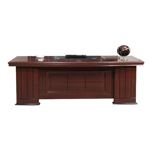 办公桌老板桌简约现代大班台高端大气老板办公桌椅组合总经理主管