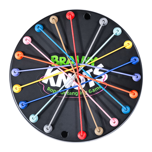 解绳大挑战益智玩具智力儿童结绳游戏亲子互动逻辑训练解锁礼物