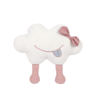 床头靠垫粉色云朵卧室卡通沙发装饰靠枕高级抱枕套儿童床女孩女童