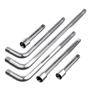 加长不变形1/2寸大飞连接杆套筒L型快速加力延长杆短棘轮扳手工具