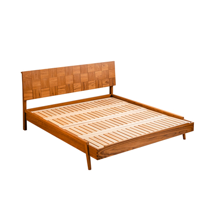 缅甸柚木1.8米双人主卧高端大床