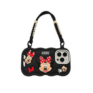 lizardhill 可爱适用苹果16promax手机壳17pro新款iphone15女14plus支架13软硅胶12斜挎可背带挂绳11全包防摔