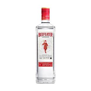 【官旗正品】Beefeater必富达金酒700ml英国蒸馏洋酒烈酒鸡尾酒