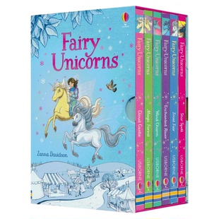 Usborne Young Reading Fairy Unicorns 独角兽精灵6册 尤斯伯恩 儿童英语桥梁书魔法故事初级章节书 英文原版进口图书
