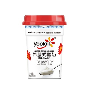 【480g大桶装】优诺yoplait0蔗糖8.8g优质蛋白营养饱腹希腊式酸奶