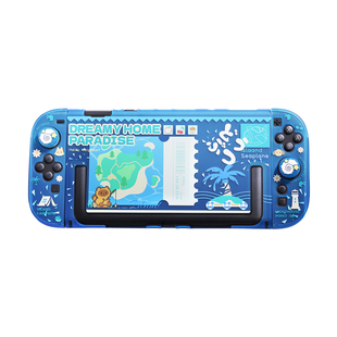 良值(IINE)适用任天堂Switch2保护套装 主机PC背壳+手柄保护壳+摇杆帽 喷射战士马里奥咚奇刚 新机NS2配件