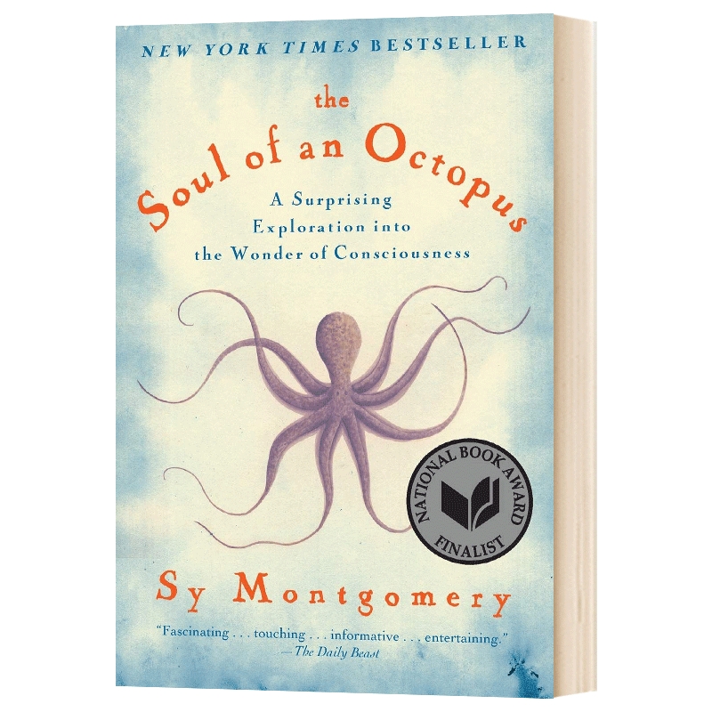 英文原版 The Soul of an Octopus 章鱼星人 美国知名博物学家Sy Montgomery 美国国家图书奖入围作品 英文版进口英语书籍