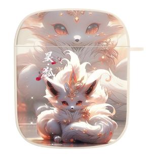 适用airpods3保护套九尾狐狸airpodspro2苹果耳机套airpods2秋冬三代新款蓝牙ipodpro二代女款耳机壳1代pro2