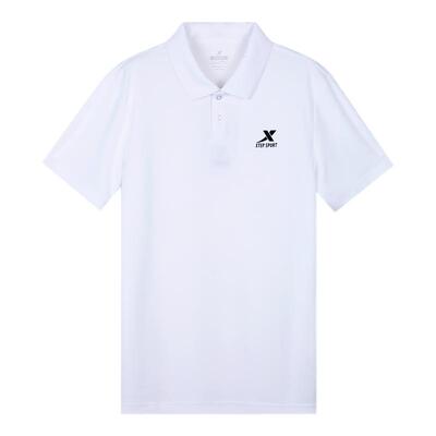 特步polo衫短袖男夏季透气翻领T恤官方旗舰店正品休闲运动服上衣