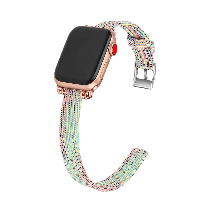 适用苹果表带iwatch7654321se代