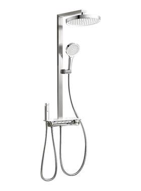 【618新品】Panasonic松下淋浴花洒套装浴室全铜贴墙钢琴键花洒E3