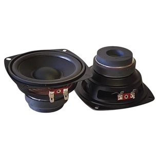 漫步者101V原装hifi 音响喇叭4寸双磁重低音车载扬声器低音炮喇叭
