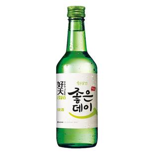 好天好饮韩国烧酒低度微醺果酒360ml*6瓶清酒利口酒白酒女士甜酒