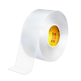 高粘网格纳米双面胶透明扎痛包装饰物亚克力胶带吧唧神器保护套偶像梦幻祭徽章展示diy材料背景板扎板胶带