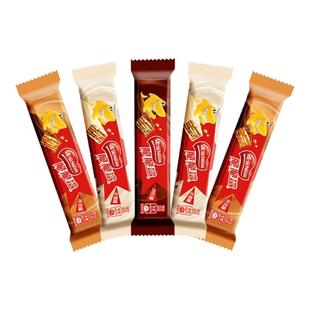 雀巢脆脆鲨巧克力威化夹心饼干休闲充饥零食品年货喜糖果散装批发