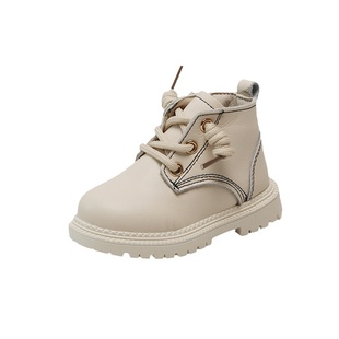 女宝宝春秋款皮鞋1到3岁女童鞋软底马丁靴婴儿鞋子学步鞋男童春季