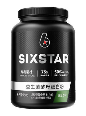肌肉科技六星益生菌酵母蛋白粉