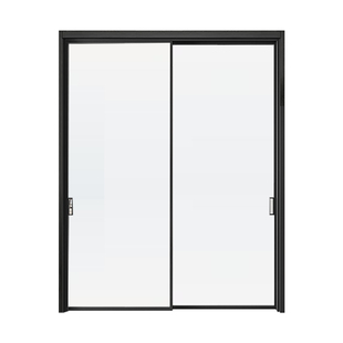 欧派推拉门厨房卫生间阳台平移玻璃门铝合金门三联动吊轨隔断定制