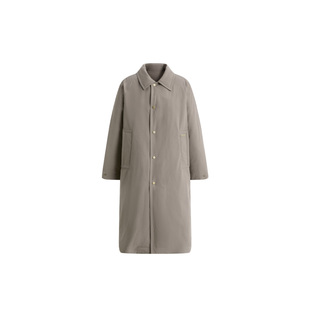 【明星同款】BINJORA冰洁95绒长款风衣翻领防风防泼水羽绒服女