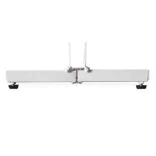 新品屏风折叠底座铁艺轻便型烤漆白色通用随心收纳可调节脚钉设计