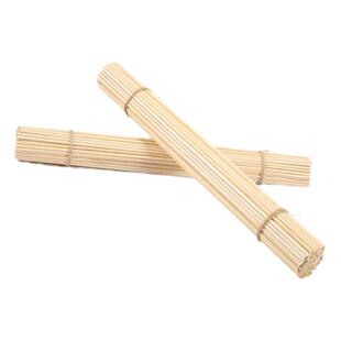 菠萝签子40cm*4.0mm脆皮玉米冰糖葫芦棉花糖画花束烧烤商用竹签