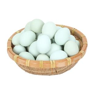我老家绿壳蛋40g*40枚新鲜农林散养乌鸡蛋青壳鸡蛋