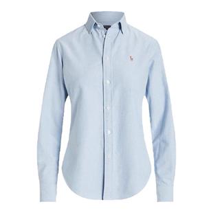 正品Ralph Lauren拉夫劳伦女装棉牛津布衬衫RL长袖衬衣小马标