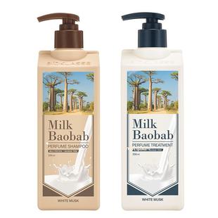 迷珂宝罗勒花园洗发水护发素套装1000ml蓬松留香柔顺