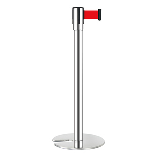 U型隔离带伸缩带一米线栏杆排队护栏安全围栏警戒隔离线桩警示柱