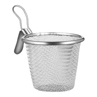 火锅专用漏勺细网涮肉神器带挂钩粉篱捞面勺漏网滤网篮不锈钢漏筐