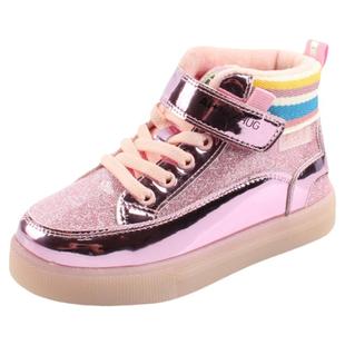 abckids童鞋2024冬季新官方女童亮灯保暖二棉休闲鞋P151210402